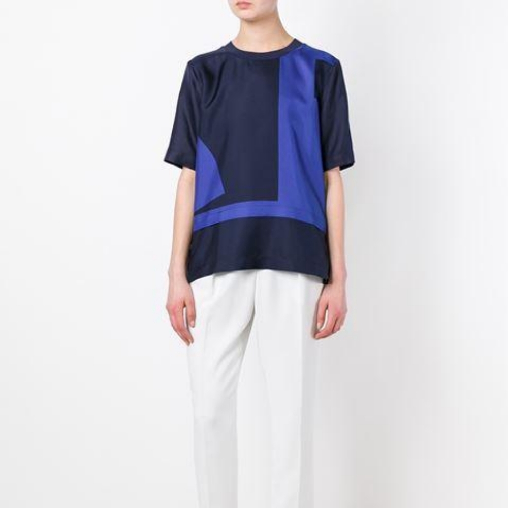DKNY silk top